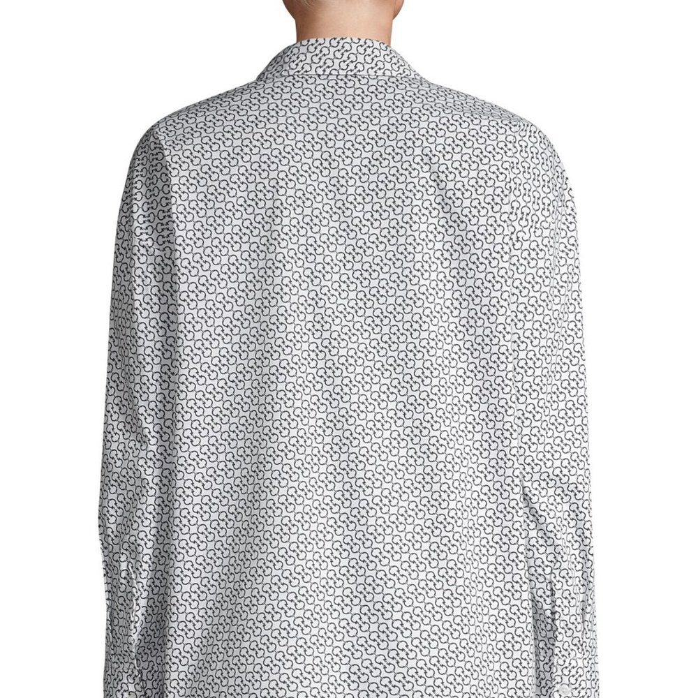 New Oversized Logo Button Down Shirt. - image 3